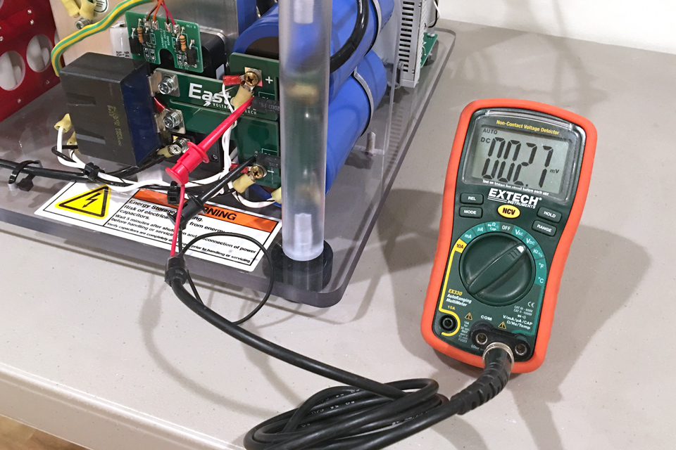 DRSSTC DC Bus Power Supply Test